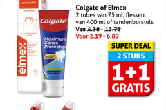 klik op dit plaatje voor een vergroting en voor vergelijkbare aanbiedingen gerelateerd aan
elmex colgate tandpasta 1 2 400 anti caries original dual protective shield protection tubes ml flessen tandenborstels 4x bum boost super deal stuks elmex colgate tandpasta 1 2 400 anti caries original dual protective shield protection tubes ml flessen tandenborstels 4x bum boost super deal stuks