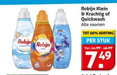  robijn wasmiddel 15 22 60 classics wit wa robin color langer klein quickwash soorten stuk 