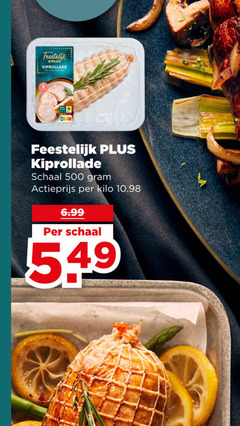 kiprollade 500 feestelijk schaal actieprijs kilo 