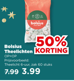  bolsius theelichten 6 50 60 1870 since theelicht uur zak stuks 3.99 