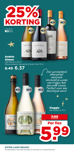  witte wijn rode 8 9 17 18 25 26 jaar legitimatie alcohol nix18 andres alonso drees especial garnacha and spa soup for yan this bodegas syrah flessen fles spumante 0.0 follow shepherd sprankelend alternatief alcoholvrije wijnen viaggio volle feestelijke kerst pinot grigio rosato by 5 99 lang woensdag vrijdag december 