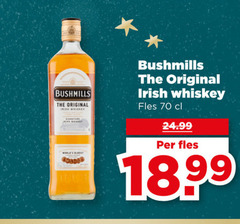  bushmills whisky original irish whiskey fles 18 99 