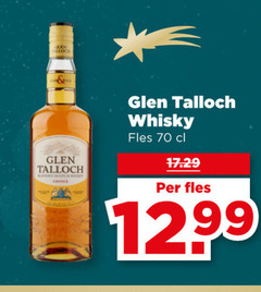  glen talloch whisky scotch choice fles 