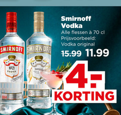  smirnoff wodka vodka vanilla flessen original 