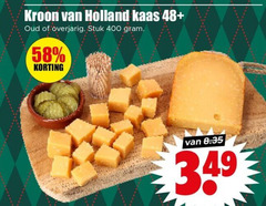  kaas 400 kroon holland 48 oud overjarig stuk 