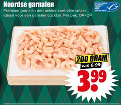  garnalen 200 noorse premium zoet zilte garnalencocktail pak www.msc.org nl 3.99 