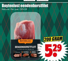  eend 200 buytenlust eendenborstfilet naturel pak 