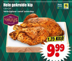  hele kip gekruide zaterdag thuis beter leven kilo 99 