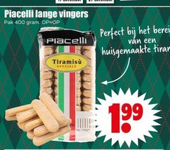  biscuit 400 piacelli lange vingers pak huisgemaakte 