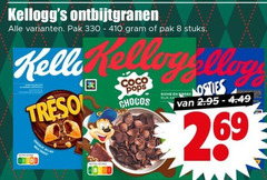  kellogs cereals 8 330 ontbijtgranen pak stuks chocolat milk choco pops chocos riche rijk aa 