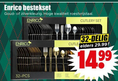 klik op dit plaatje voor een vergroting en voor vergelijkbare aanbiedingen gerelateerd aan
32 enrico bestekset goud zilverkleurig roestvrijstaal cutlery delig elders 32 enrico bestekset goud zilverkleurig roestvrijstaal cutlery delig elders