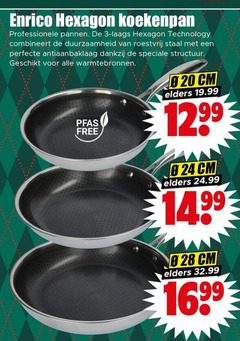 klik op dit plaatje voor een vergroting en voor vergelijkbare aanbiedingen gerelateerd aan
3 28 enrico hexagon koekenpan professionele pannen technology combineert roestvrij staal antiaanbaklaag structuur warmtebronnen free cm elders 3 28 enrico hexagon koekenpan professionele pannen technology combineert roestvrij staal antiaanbaklaag structuur warmtebronnen free cm elders