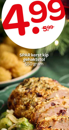  kerst kip gehaktstol 