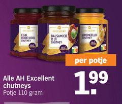  chutney excellent chai rode kool balsamico ui potje limoncello 