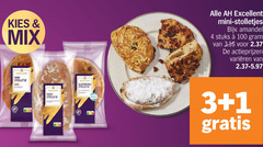  stolletje 1 3 4 100 mix excellent mini go feest glutenvrij stolletjes amandel stuks varieeren 