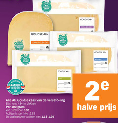  kaas kaasplakken 100 koe natuur boer beter ah.nl nl goudse 48 jong belegen vers 30 versafdeling actieprijs kilo varieeren 2 halve 