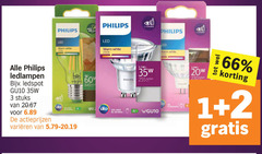  philips led lampen 1 2 3 50 60 warm white comfort ultra ledlampen ledspot stuks varieeren 60hz lumen rook 