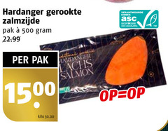  gerookte zalmfilet 500 1500 zalmzijde pak kilo lachs salmon kweek gecertificeerd asc-aqua.org 