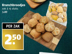  broodjes 15 250 brunchbroodjes zak stuks 