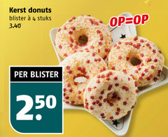  donuts 4 250 kerst blister stuks 