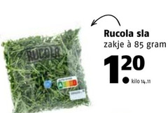  sla rucola 120 zakje 
