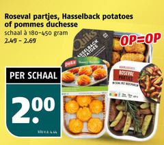  aardappelproducten 200 roseval partjes potatoes pommes duchesse schaal kilo v.a. peka schil 