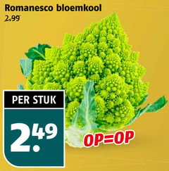  bloemkool romanesco stuk 