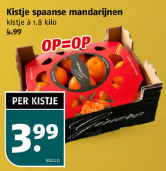  mandarijnen kistje spaanse kilo 