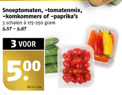  cherry tomaten 3 snoeptomaten schalen 00 5 kilo v.a. 