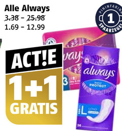  always maandverband inlegkruisjes 1 pay l protect 