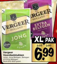  vergeer kaas fam holland belegen pikant pittig stuk jong gouda xl pak 