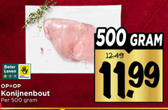  konijn 500 beter leven konijnenbout 