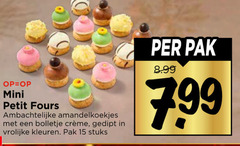  petitfours 15 mini petit fours ambachtelijke bolletje gedipt kleuren pak stuks 