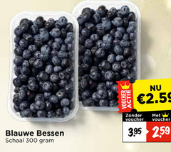  blauwe bessen 300 schaal voucher 