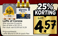  corona leffe speciaalbieren blikjes bier 6 25 0.0 soorten fles blik stuk blond pack 