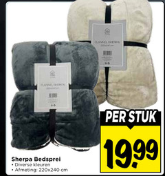  sprei flanel sherpa bedsprei kleuren cm stuk 