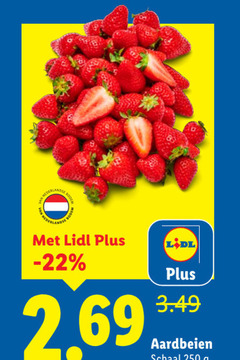  aardbeien schaal 