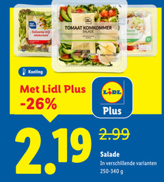  salade chef italiaanse stijl saladeschotel tomaat komkommer koeling boeren 