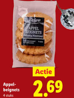  appelbeignets 4 appel beignets nieuwjaar banket kaneelsuiker stuks 
