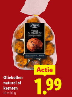  oliebollen 10 60 verse stuks naturel krenten 