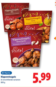  kipwings 25 kippenvleugels bbq gemarineerd gegaard diepvries party curry sweet garlic cooks from for ge 5.99 
