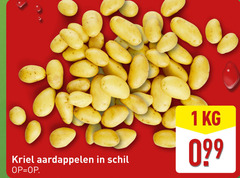  aardappelen 1 kriel schil 