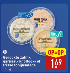  salade 150 gecertificeerd duurzame visserij www.msc.org nl frisse tonijn garnalen knoflook gerookte zalm kweek asc-aqua.org tonijnsalade 