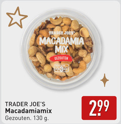  noten trader macadamia mix gezouten nutri score macadamiamix 