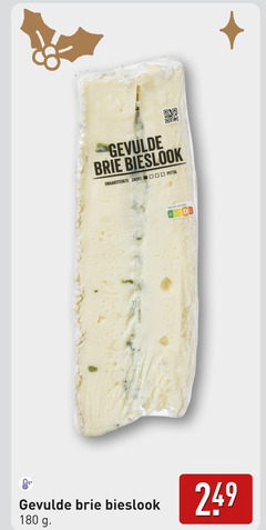  brie 180 gevulde bieslook zacht pittig nutri score 