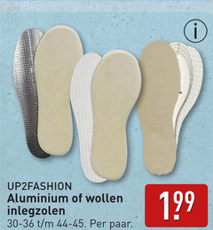  inlegzolen aluminium wollen paar 