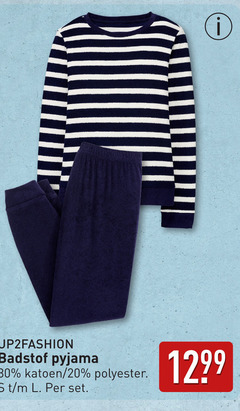  herenpyjama 20 80 badstof pyjama katoen polyester 