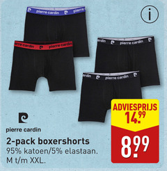  heren boxershorts 2 5 pierre cardin r pack katoen elastaan xxl 