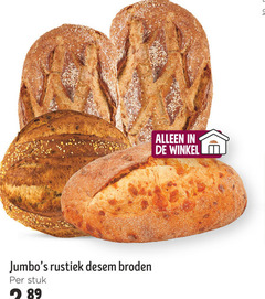  brood rustiek broden stuk 