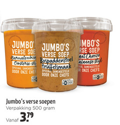  soep 500 keuken jumbo verse oosterse chef nutri bospaddenstoel truffelsmaak samengesteld chefs score chorizo stijl soepen 